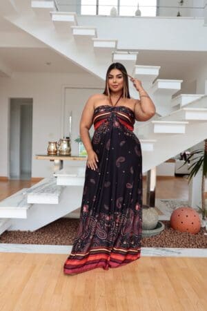 VESTIDO INSPIRAÇAO ESTAMPA