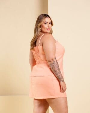 CNJ PEACH ALCINHA - Imagem 3