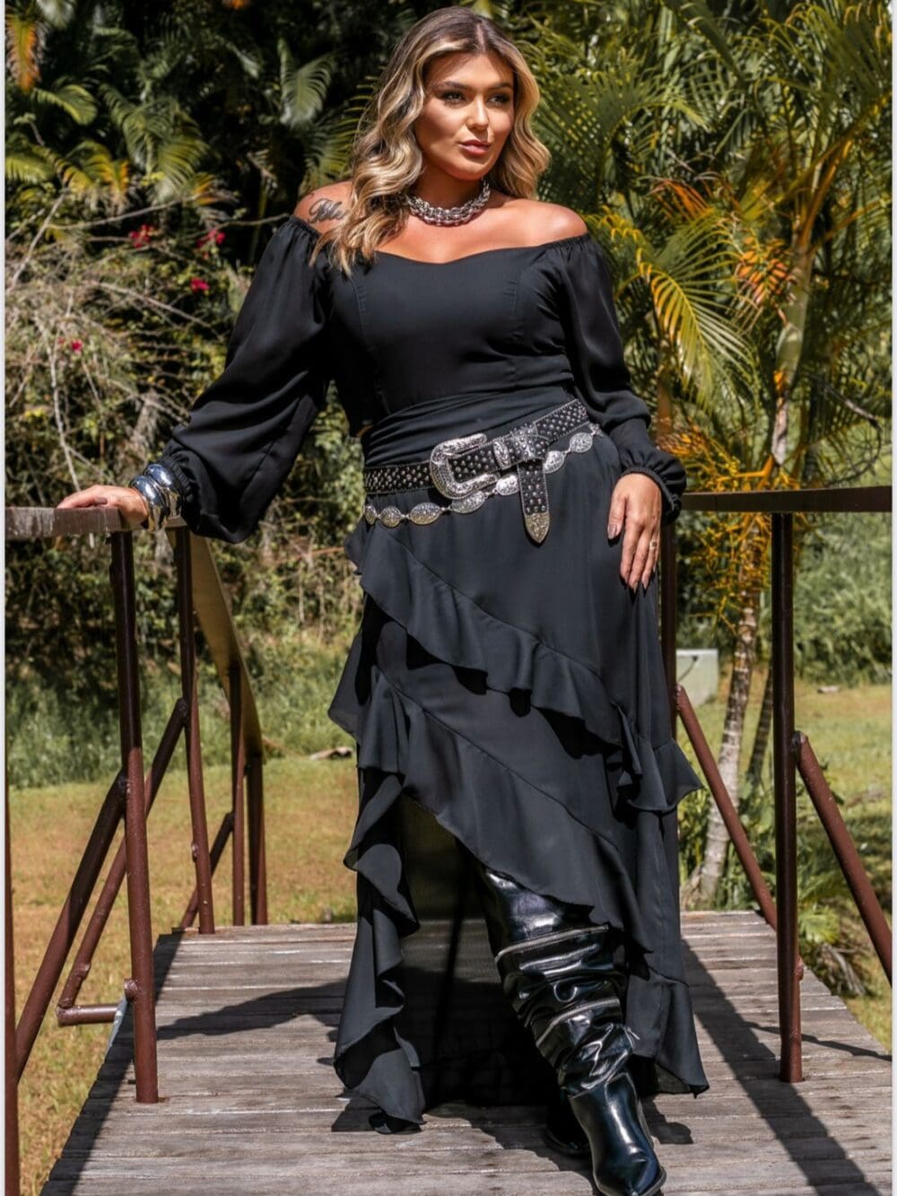 CJT SAIA BLUSA BABADO