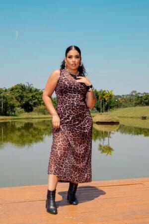 SAIA ONÇA MEL E CANELA