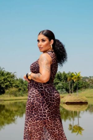 SAIA ONÇA MEL E CANELA - Imagem 3