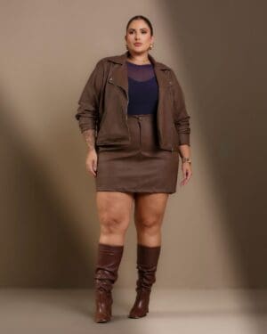 JAQUETA COURO PLUS - Imagem 4