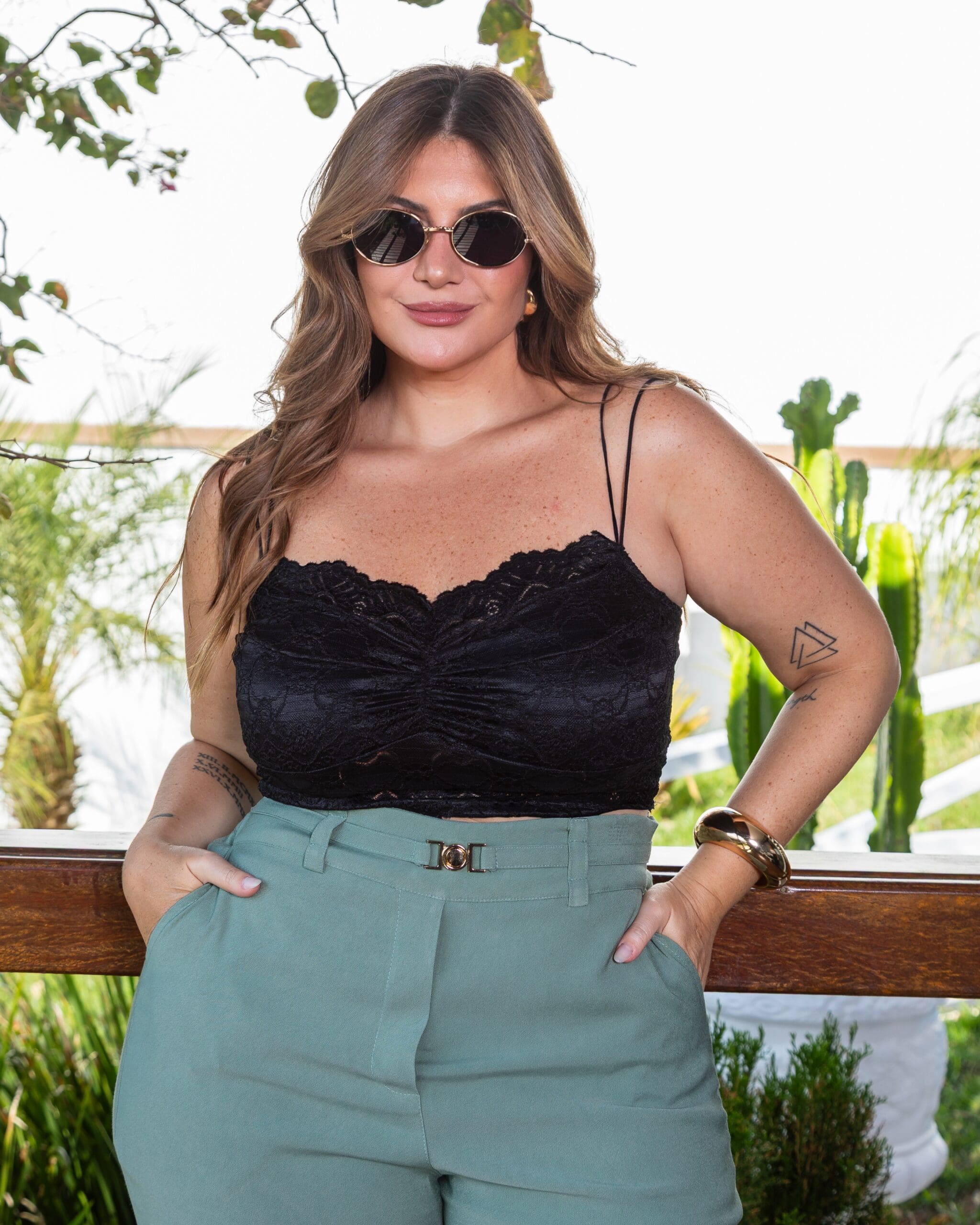 58 Cropped RENDA - Imagem 1